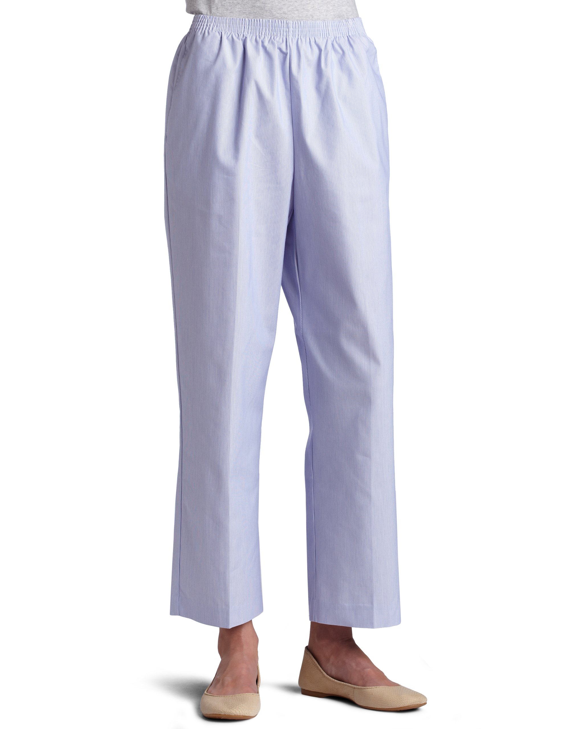 Alfred Dunner Womens Short Length Pant Iris