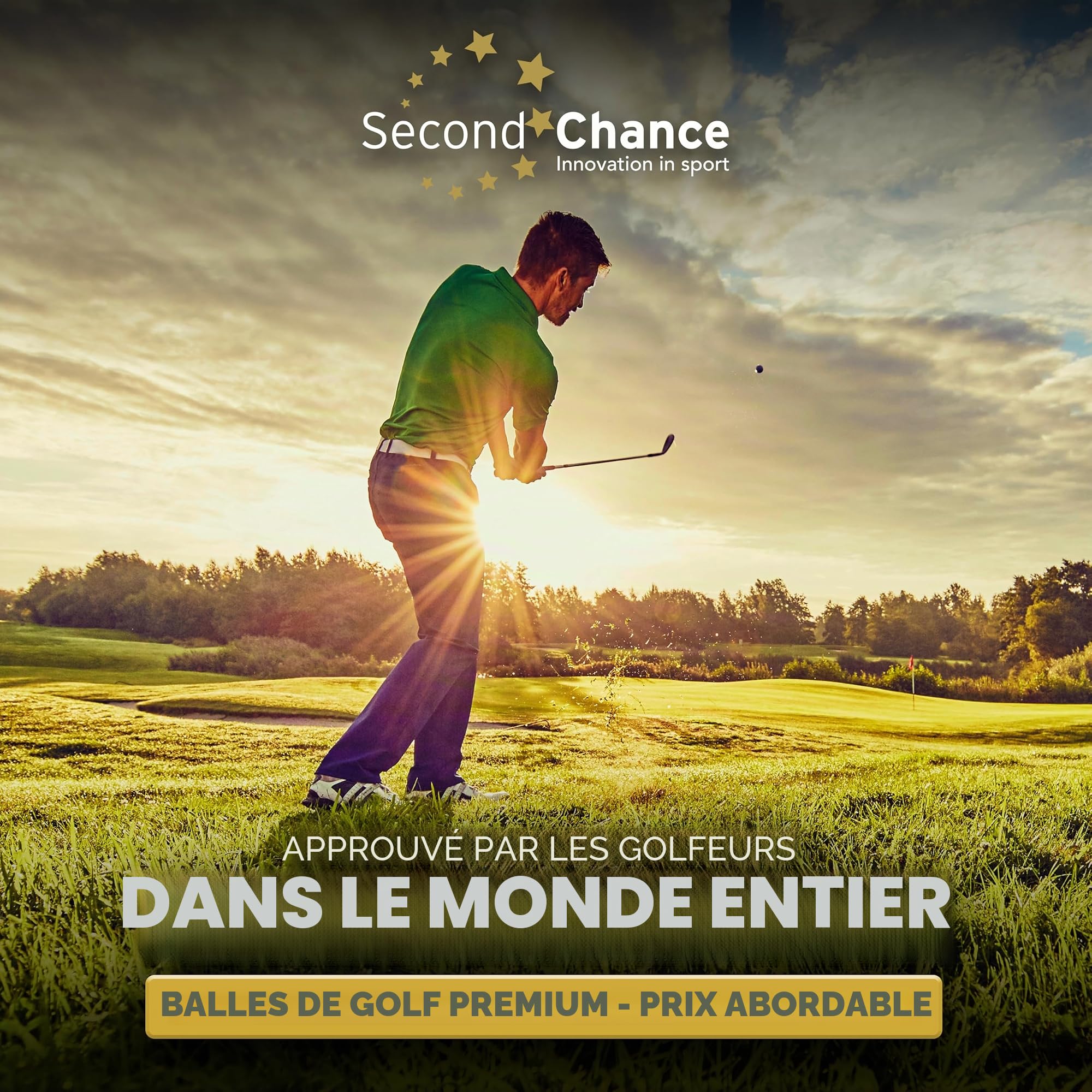 Second Chance Golf d’occasion Americal Lake avec un sac de rangement