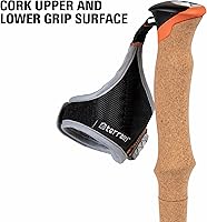 Vista 10 de Terrain Alpha Vertex Carbon - Bastones de trekking, bastones para caminar y senderismo, Canyon Sunset