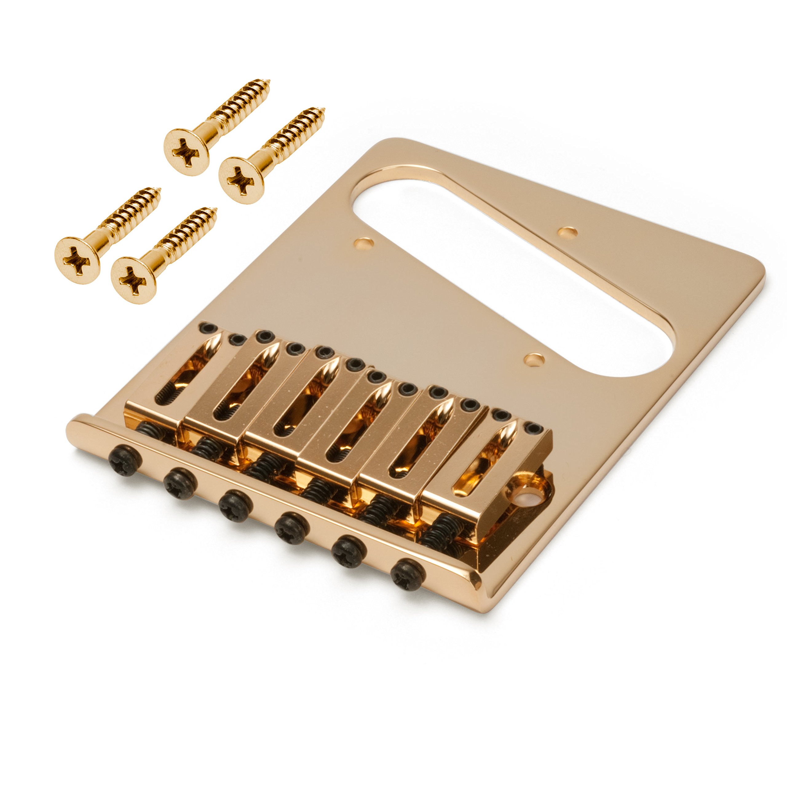 Amazon.com: Gotoh Modern Bridge for Tele, Gold : Musical Instruments