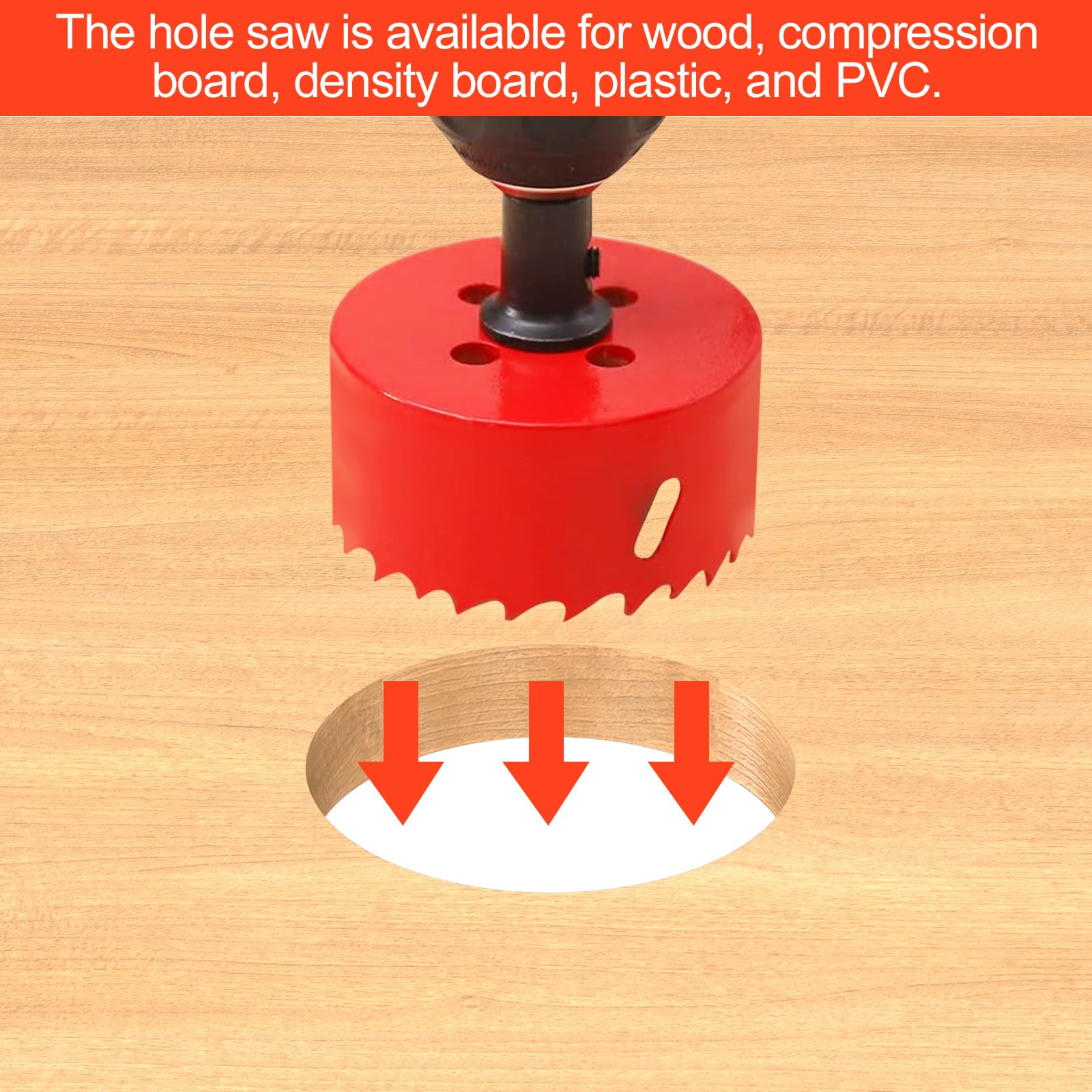 10 Passacavi Per Scrivania 60mm Bianchi + Sega A Tazza - Organizza Cavi In Ufficio E Casa - Foto 3