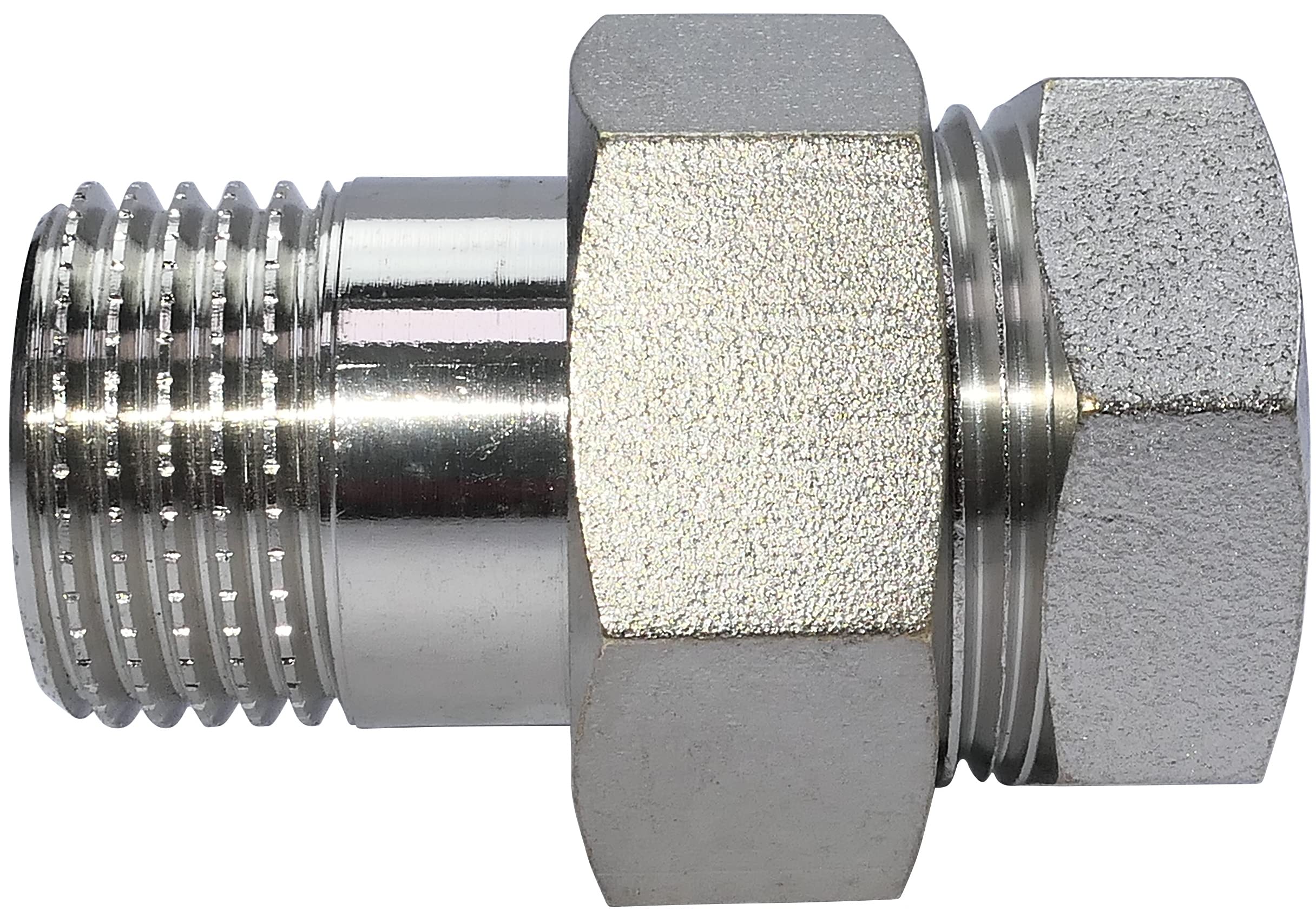AERZETIX C62061 Raccordo Unione Misto Femmina/Femmina - Incollaggio 50mm E Filetto 1 1/2" - PN16, Per Acqua E Irrigazione