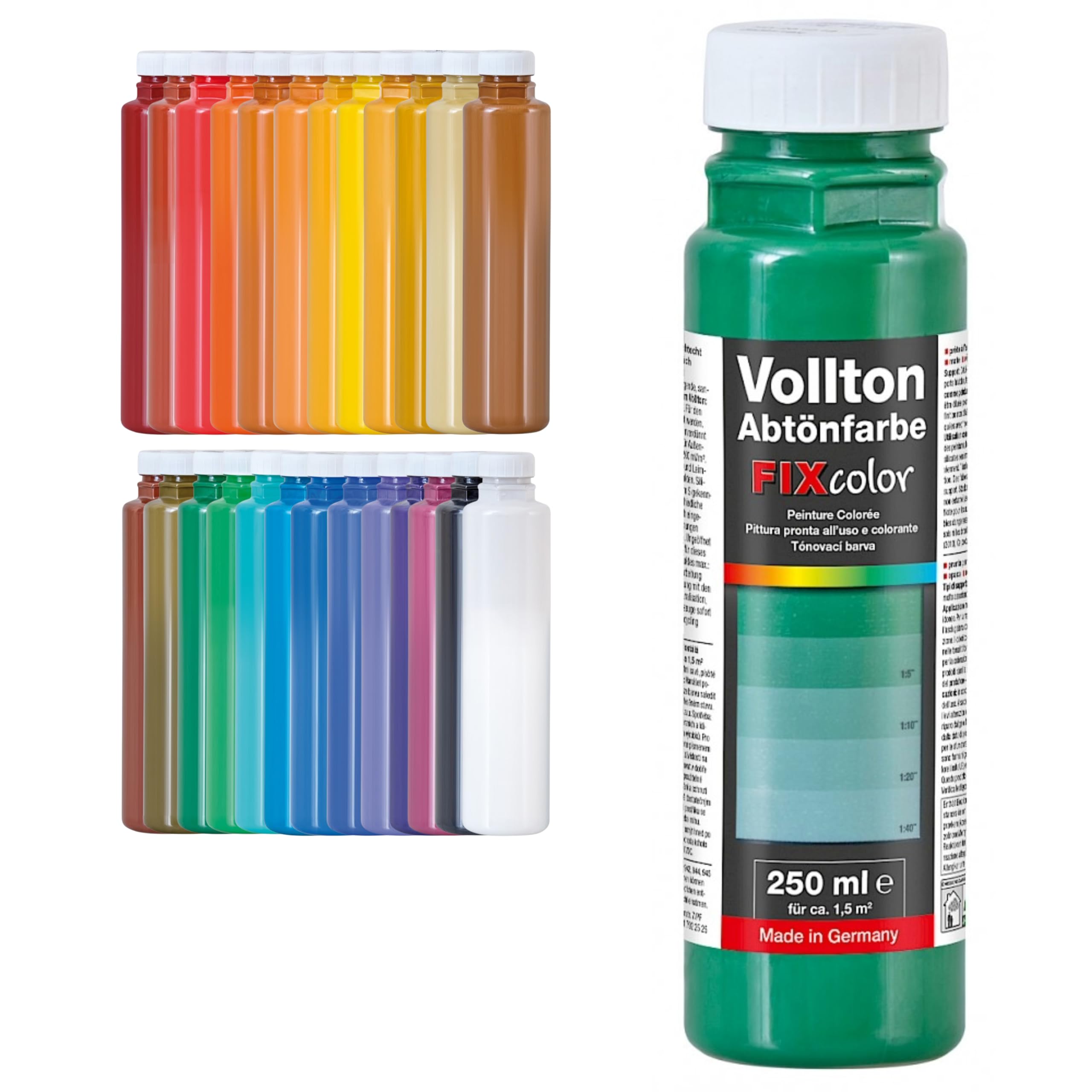 Decotric decolor Peintures Colorées Vert feuille 250ml