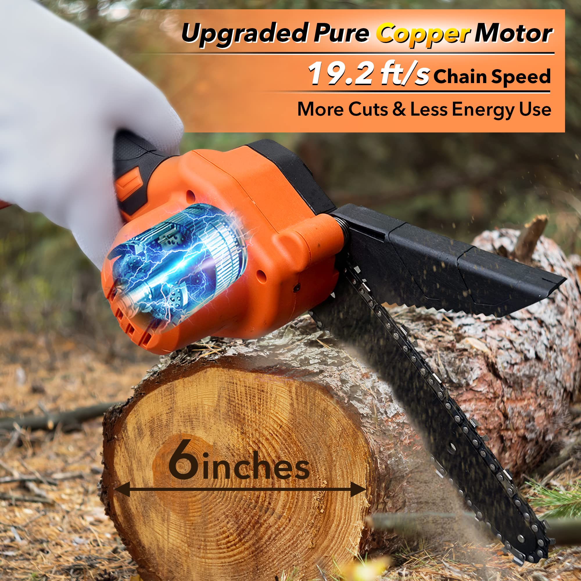 Amazon.com: Mini Chainsaw 6 Inch 