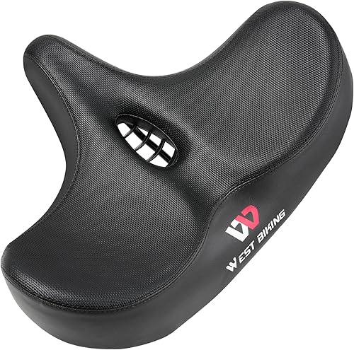 Asiento de bicicleta, asiento de bicicleta para hombres y mujeres, compatible con Peloton, bicicleta giratoria, bicicletas de carretera o de