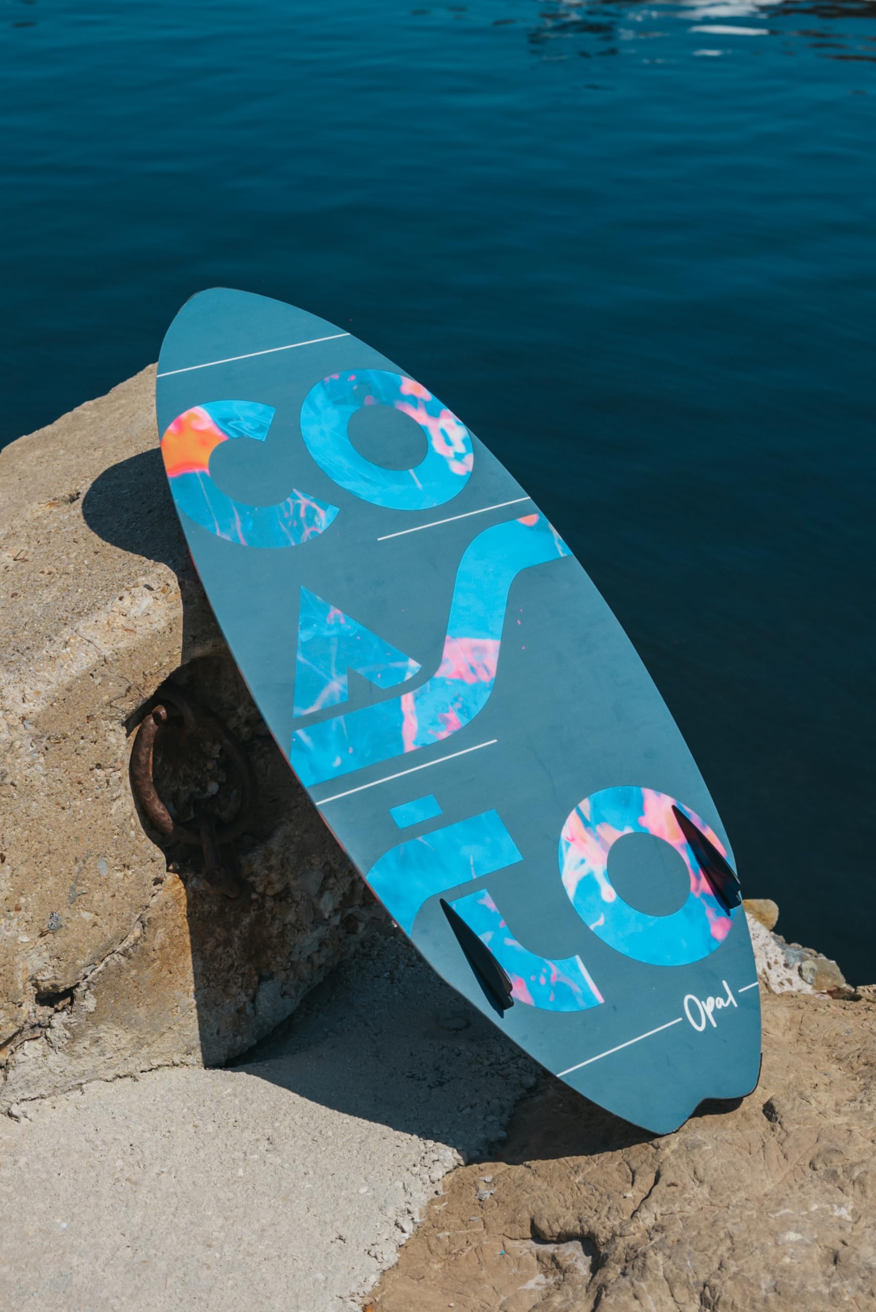 Coasto - Wakesurf Onyx PB-CWKSONYX - Planche Légère, Confortable et Pratique - Stable, Rapide et Agréable à Manier - 3 Ailerons - Riders Débutants à Intermédiaires - Charge Maximale 90kg - 160 x 50 cm
