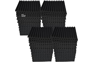 Acoustical Foam Panels for Enhanced Music Room Ambiance