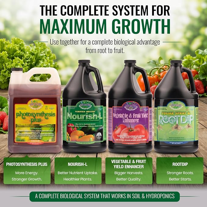 Microbe Life Hydroponics Mejorador Crecimiento Vegetal, 16 oz miniatura 10