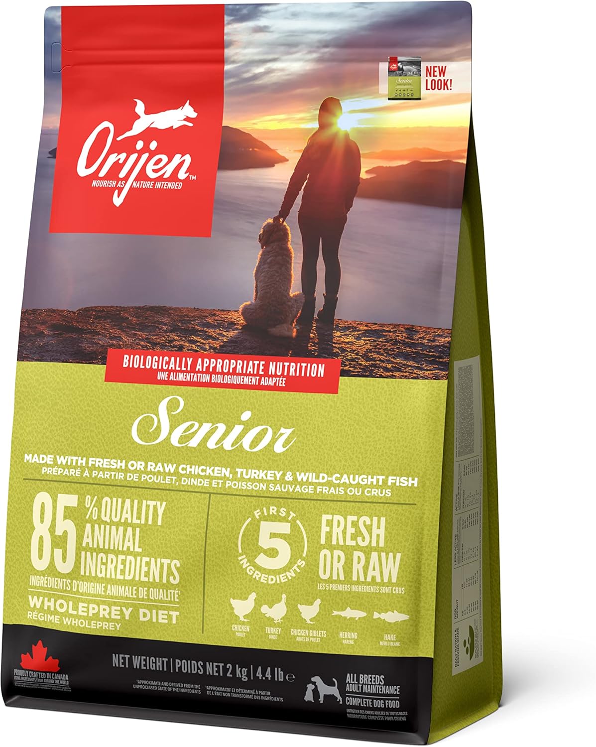 Orijen Senior Dog Food, 2 kg Amazon.co.uk Pet Supplies