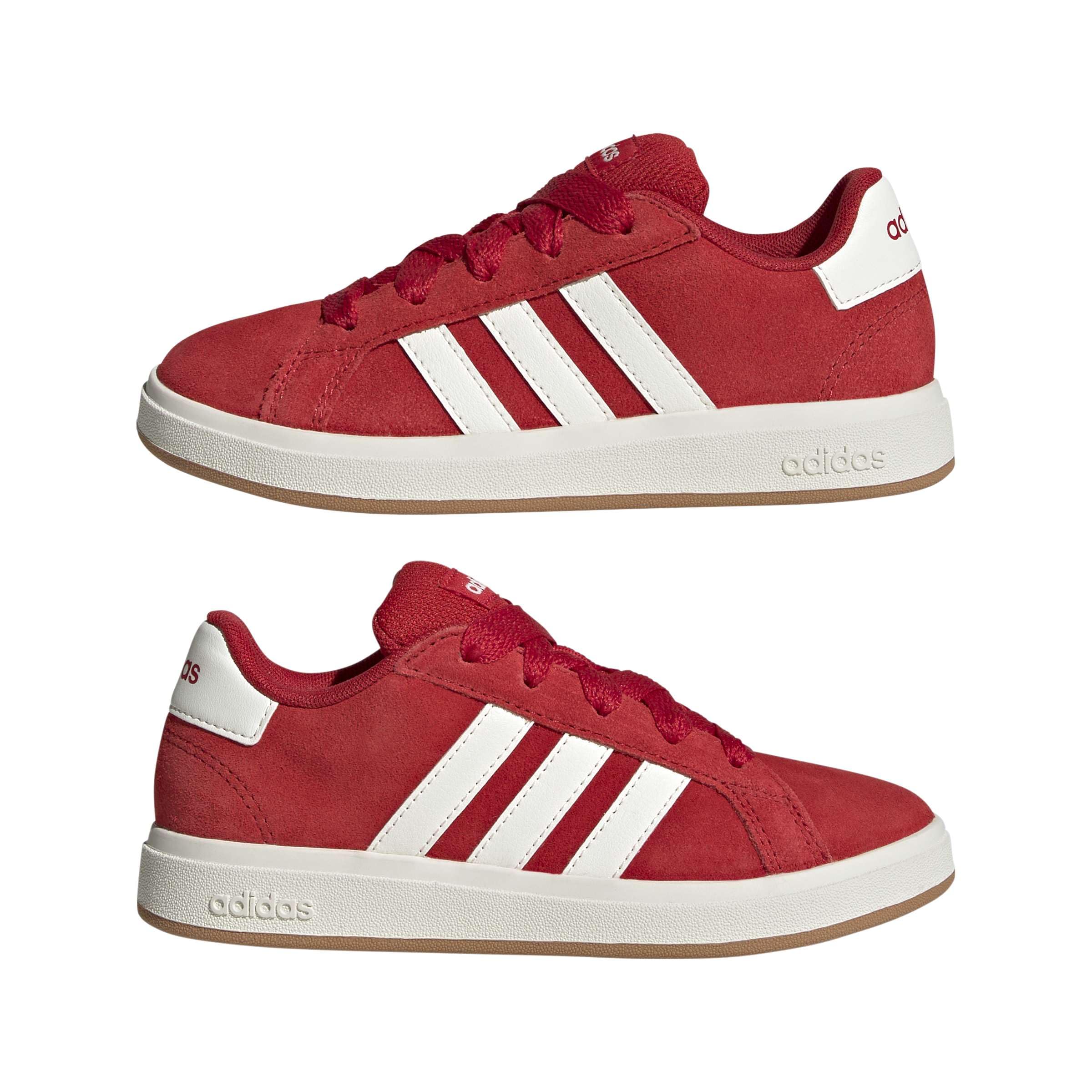 adidas Uniseks - dzieci Grand Court 00S Kids Shoes, better scarlet/off white/better scarlet, 36 2/3 EU