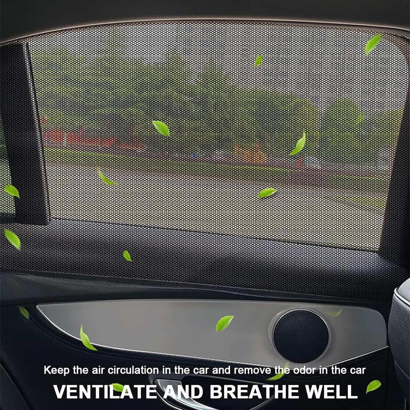 TINGLU Window Shades For Nissan Rogue Sport(Not For Rogue) 2017-2024 Accessories Car Side Full Windows Rear Triangular Windshield Sun Shade Sun UV Rays & Privacy Protection For Camping,Napping 8PCS - View #2