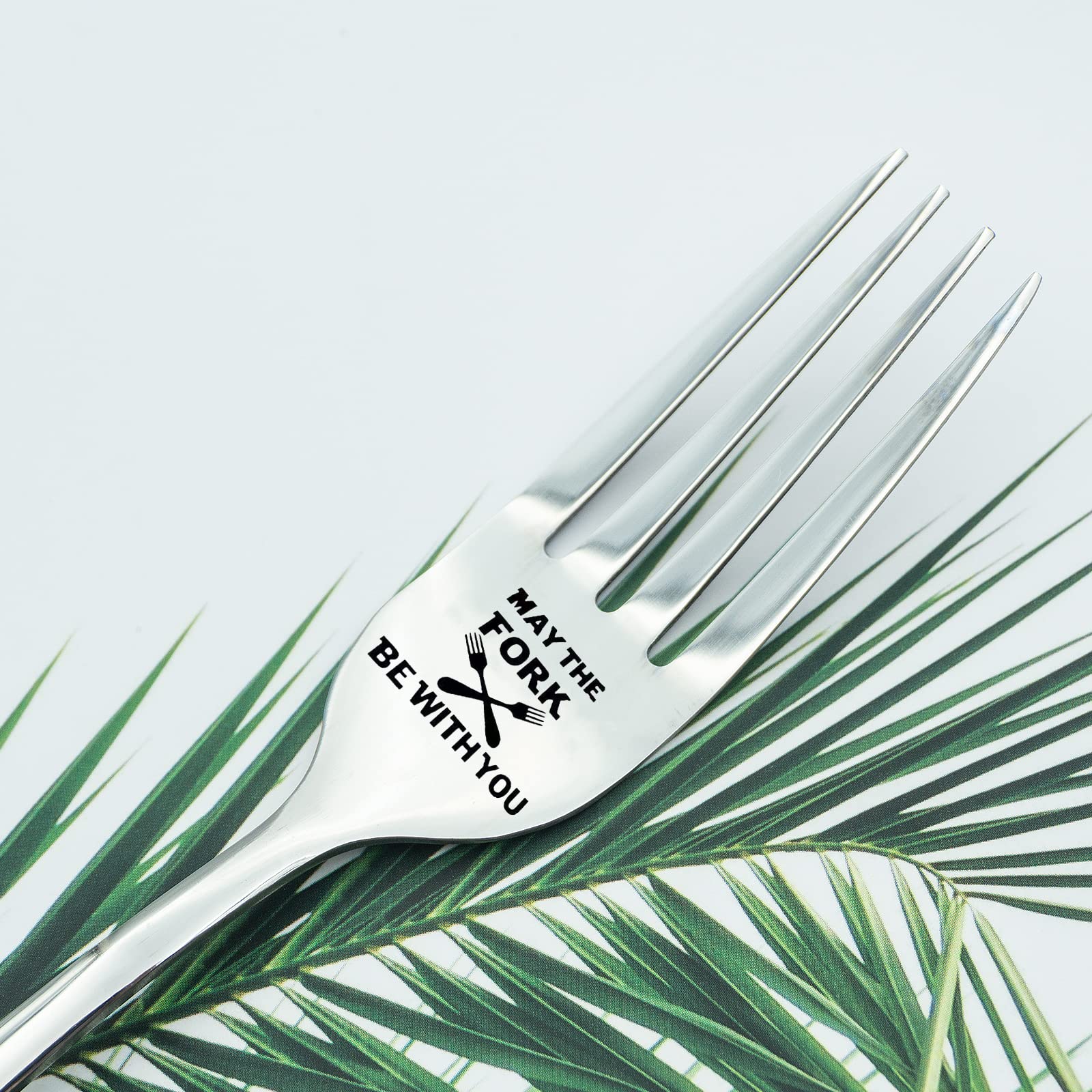 VICKHU May The Fork Be With You Fork,StarWars Gifts,Gifts for Boyfriend Girlfriend Husband Mom Dad, Anniversary Christmas Valentines Gifts — Amazon image 6