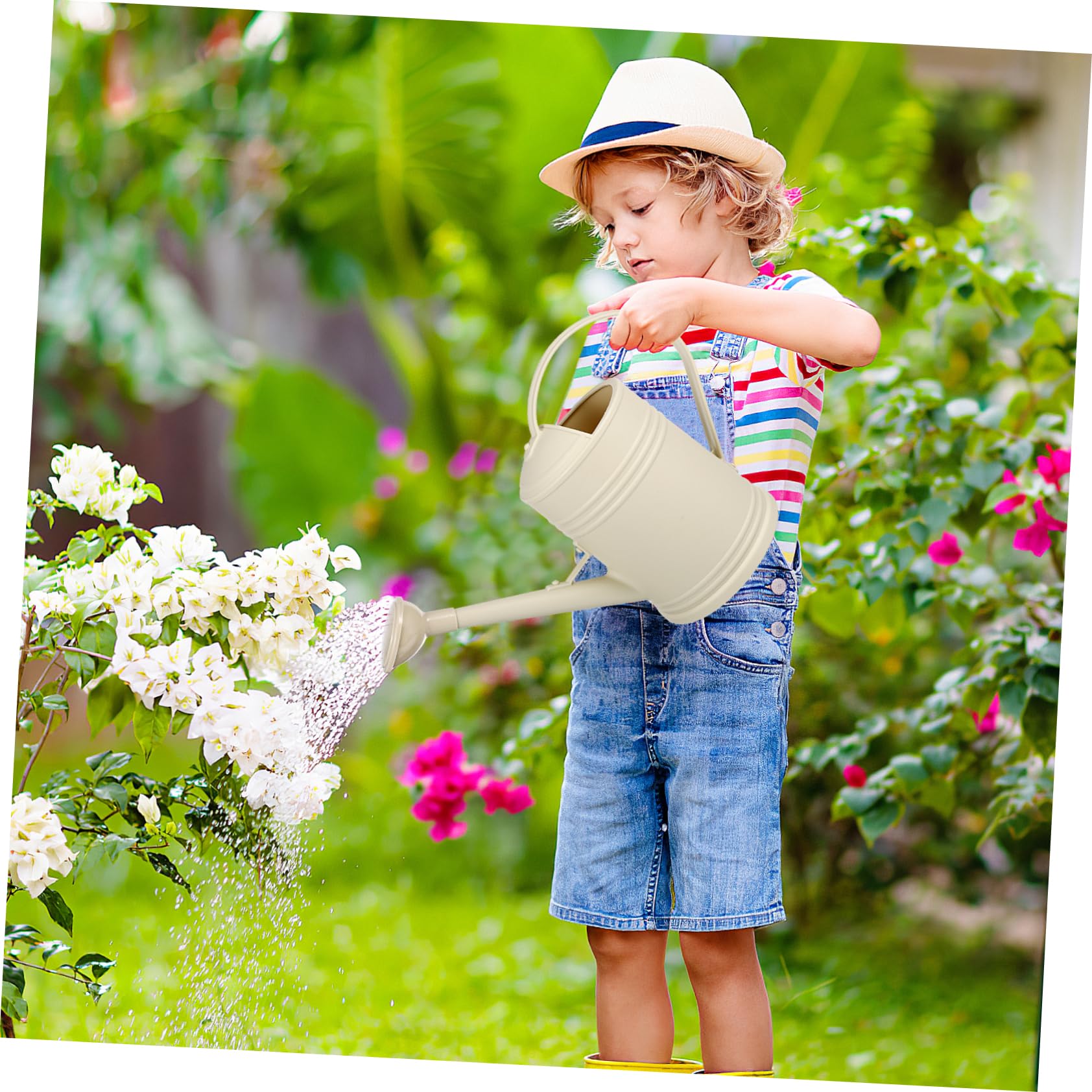 Innaffiatoio Per Piante Con Beccuccio Lungo Strumento Da Giardinaggio Per Interni Ed Esterni Capacità Design Ergonomico e Resistente Per Annaffiare Fiori e Piante