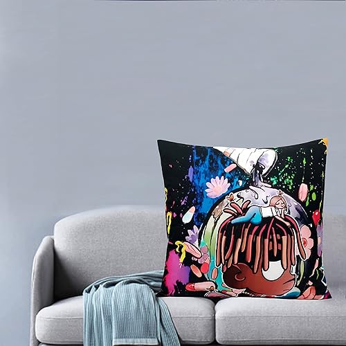 Miniatura 7 de Funda de almohada de terciopelo para decoración del hogar, sofá, sala de estar, 18 x 18 pulgadas