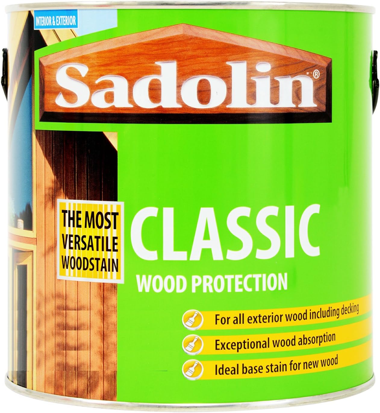 2.5 Litre Classic Basecoat Woodstain Jacobean Walnut