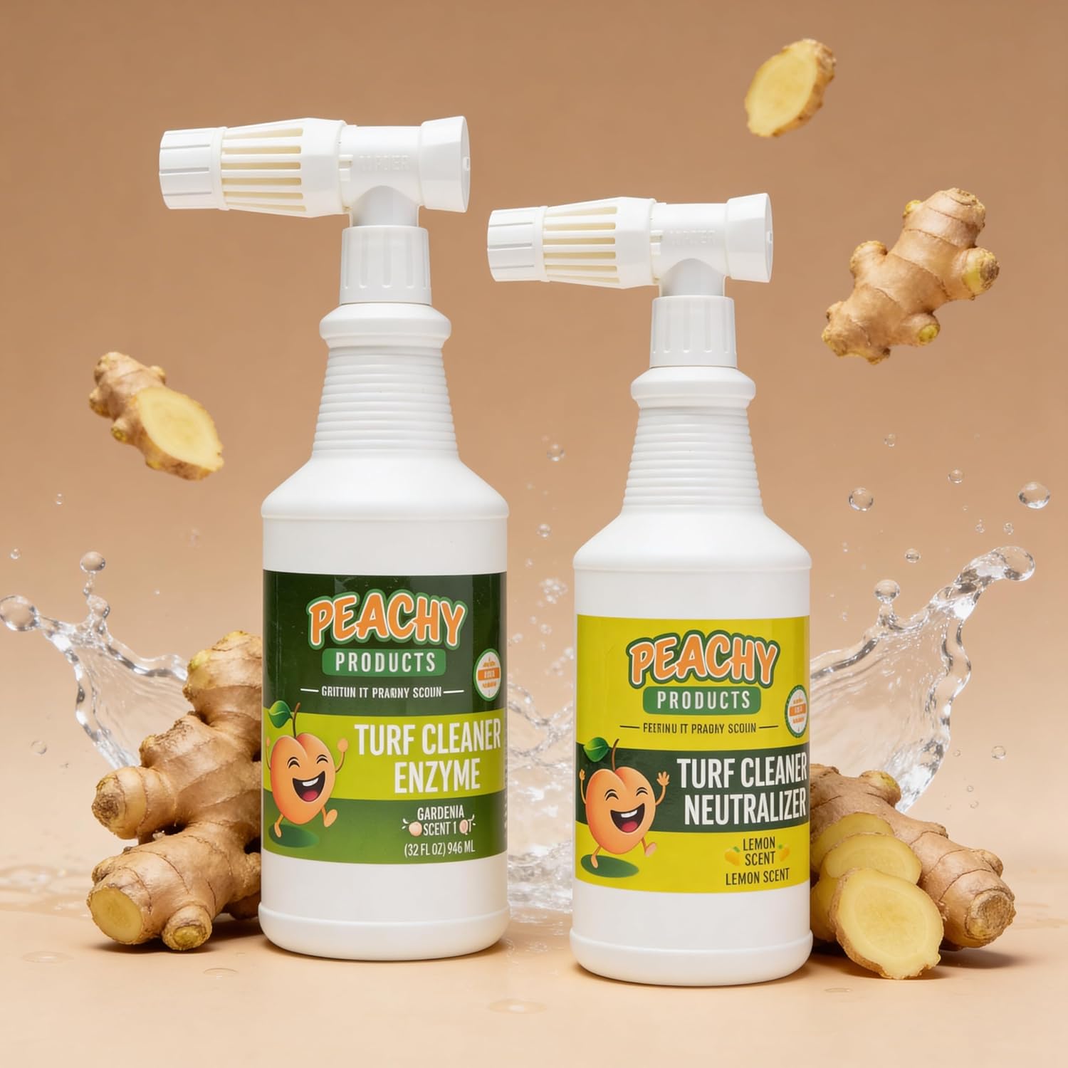 Turf Urine & Odor Eliminator (2-Step System) (Cactus Blossom) (Ginger)