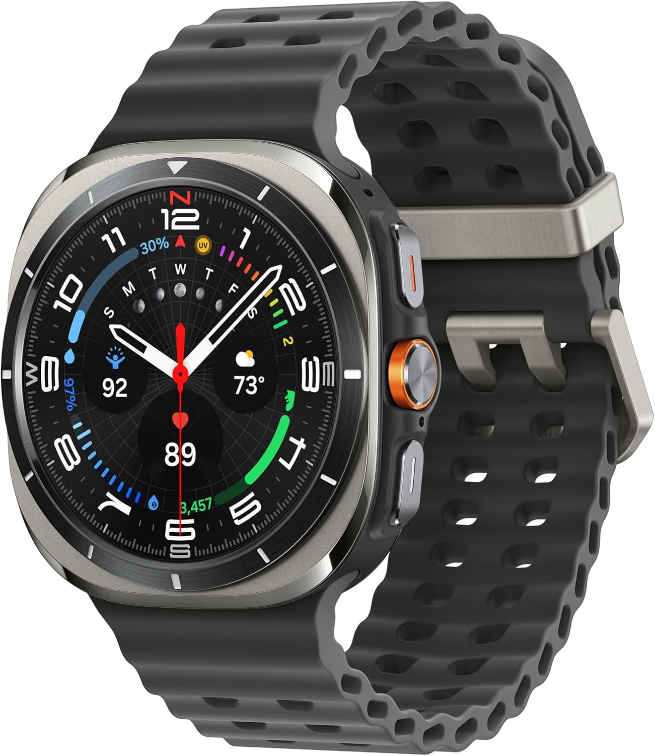 Samsung Galaxy Watch Ultra (2025), Titanium Silver, 47mm LTE Smartwatch