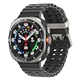 Galaxy Watch Ultra (2025) 47mm LTE Smartwatch, Titanium Casing, Advanced Sleep Coaching, Running Coach, Energy Score, Heart Rate Tracking, GPS, Titanium Silver [US Version, 2 Yr Warranty]
