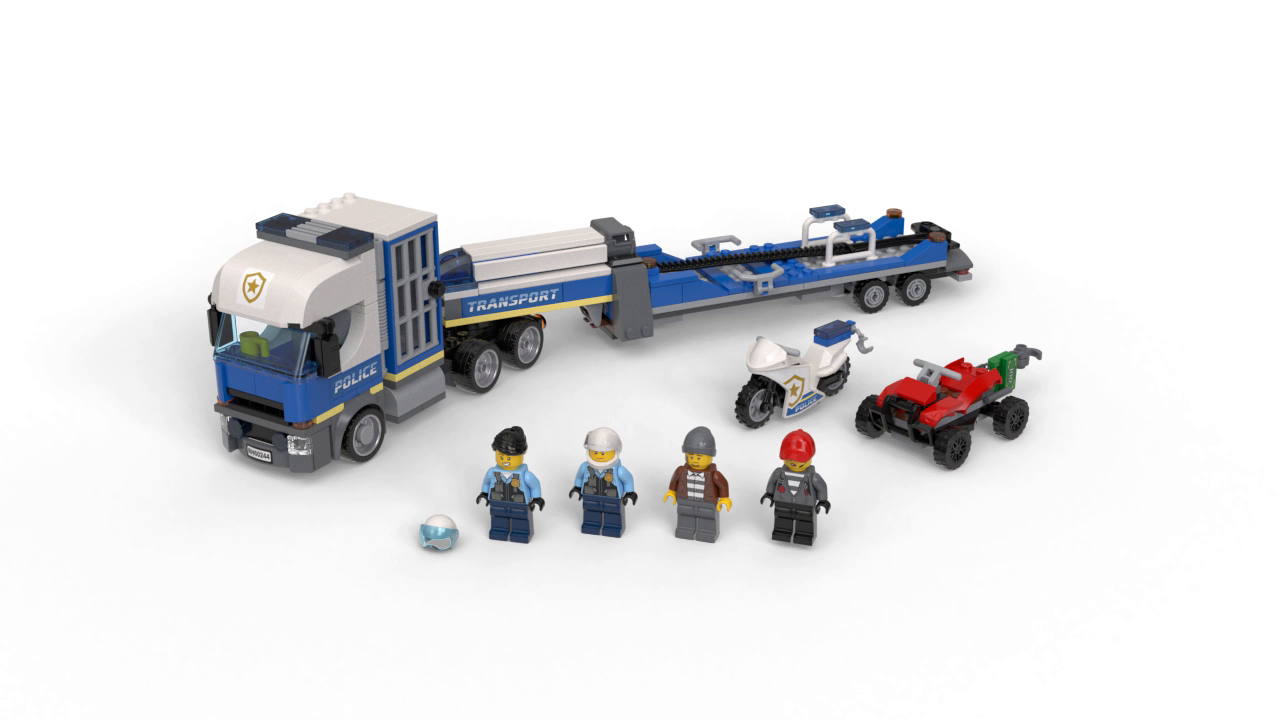 LEGO 60244 City Police Polizeihubschrauber-Transport – Bild 8