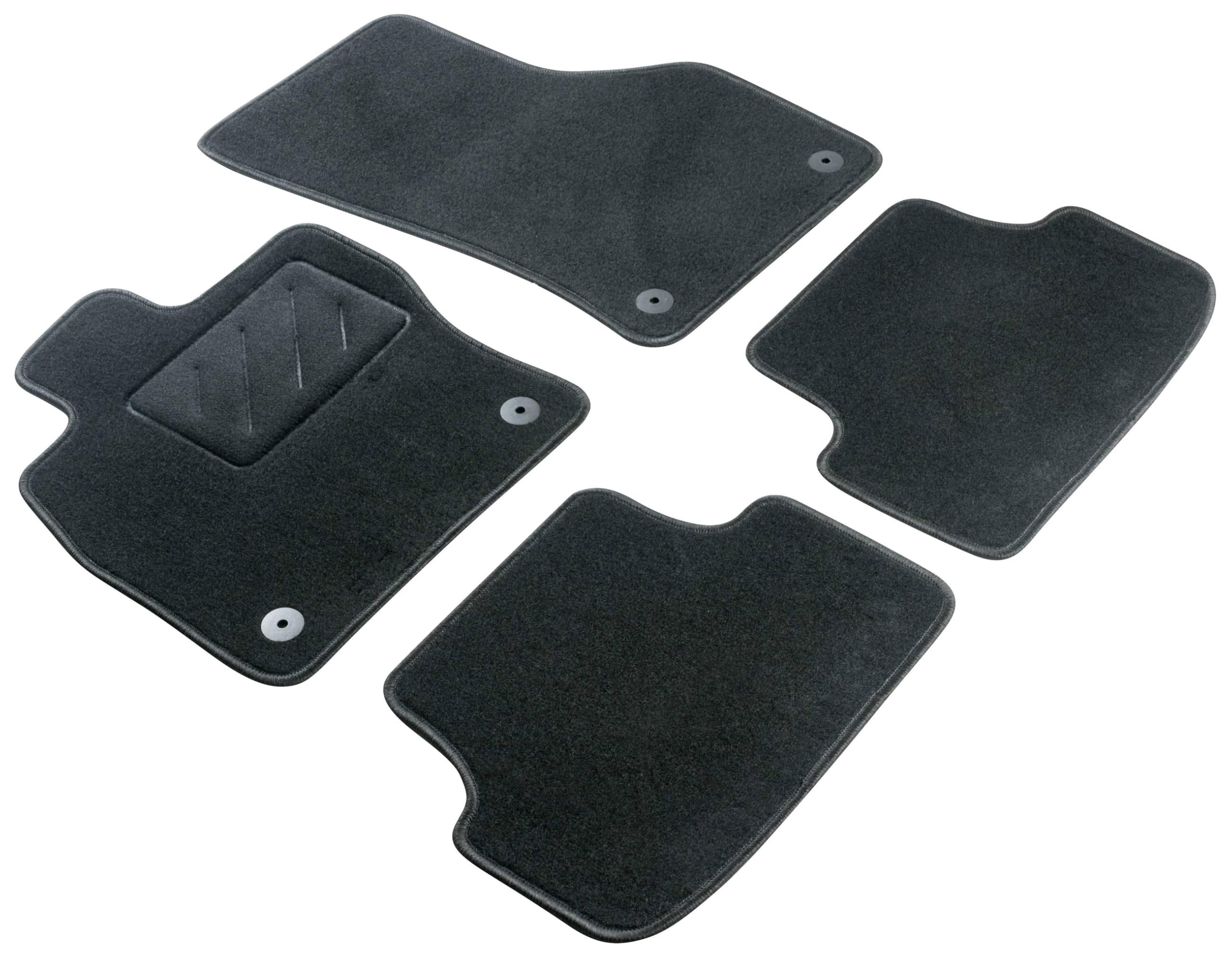 WALSER Comfort Auto Teppiche für Audi A3 04/2012-2020, 3-Türer, 100% passgenaue Auto Fußmatten Made in Europe, Fußmatte Auto, Autoteppich Auto, Fussmatten Auto