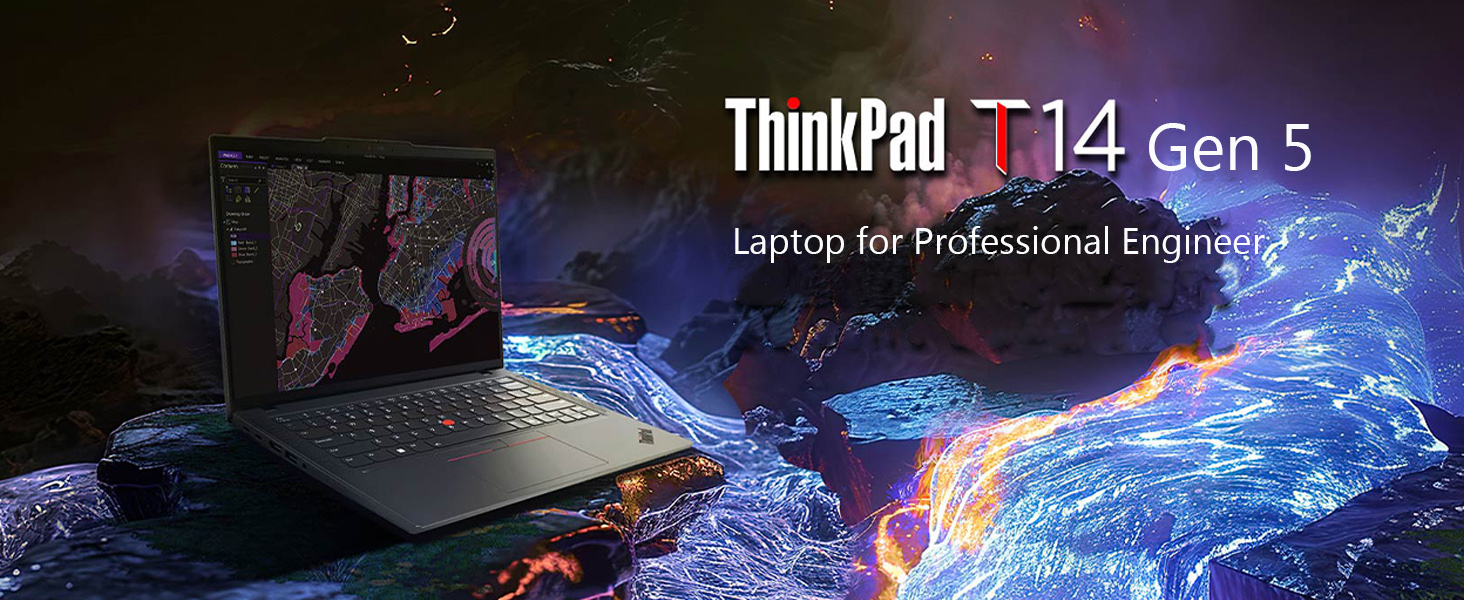 Amazon.com: Lenovo ThinkPad T14 Gen 5 Business Laptop (14" FHD+, Intel Ultra  7 155U (>i7-13700H), 32GB DDR5 RAM, 1TB SSD), Fingerprint Reader, Backlit,  5MP Webcam, Ethernet, Wi-Fi 6E, Win 11 Pro, AI