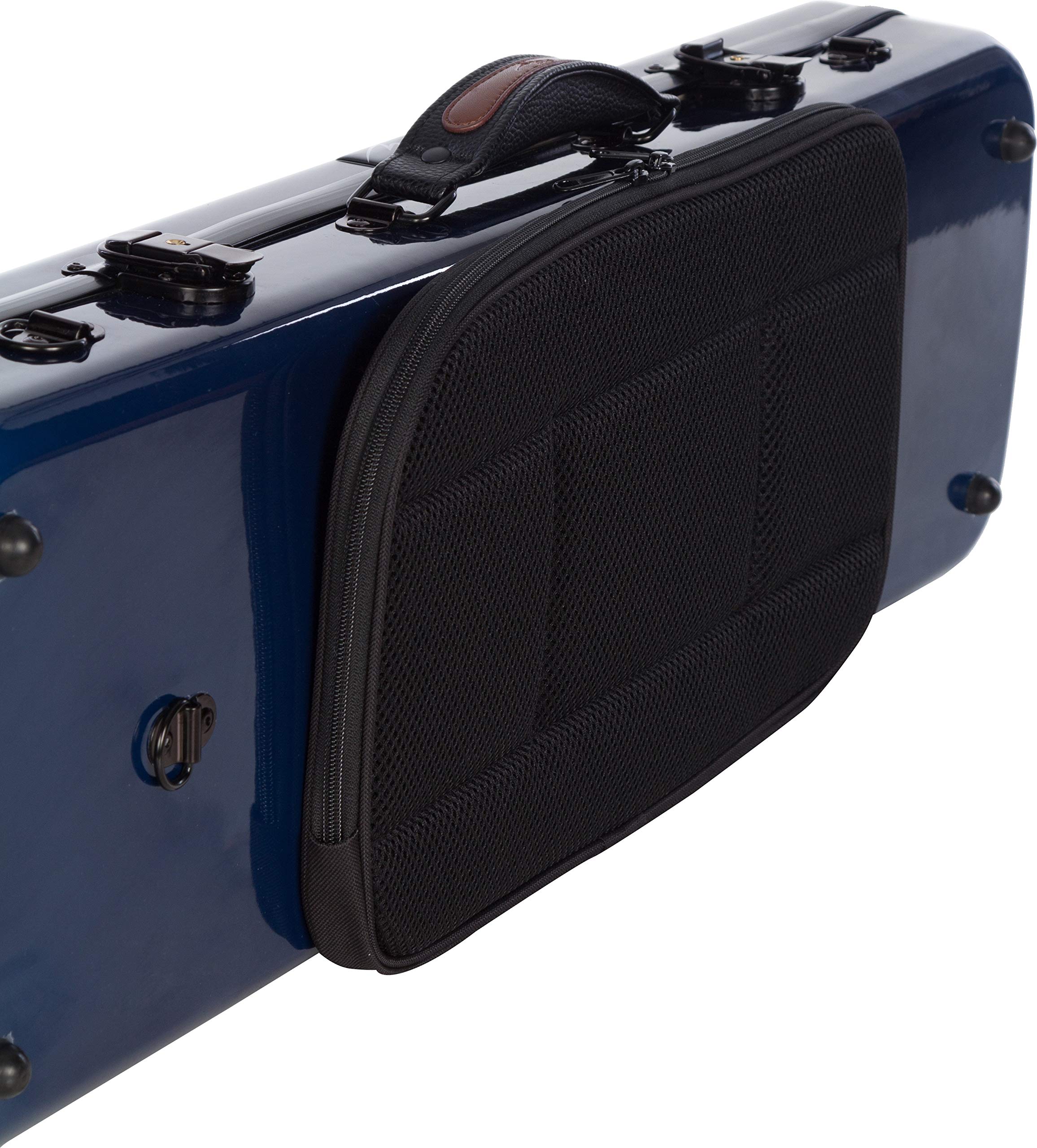 Geigenkoffer Glasfaser Oblong 4/4 navy blue - cream M-Case
