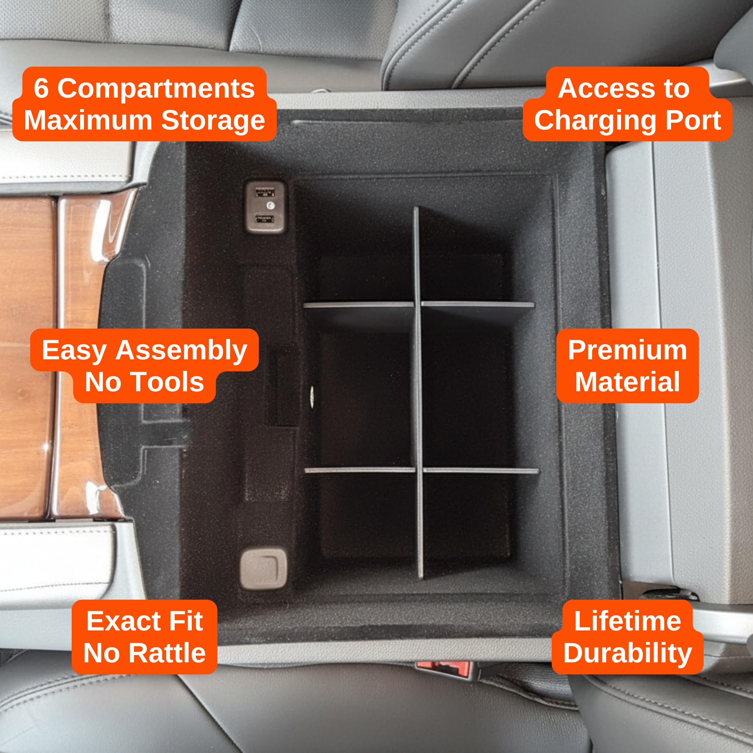 Amazon.com: Vehicle OCD - Center Console Organizer for Cadillac