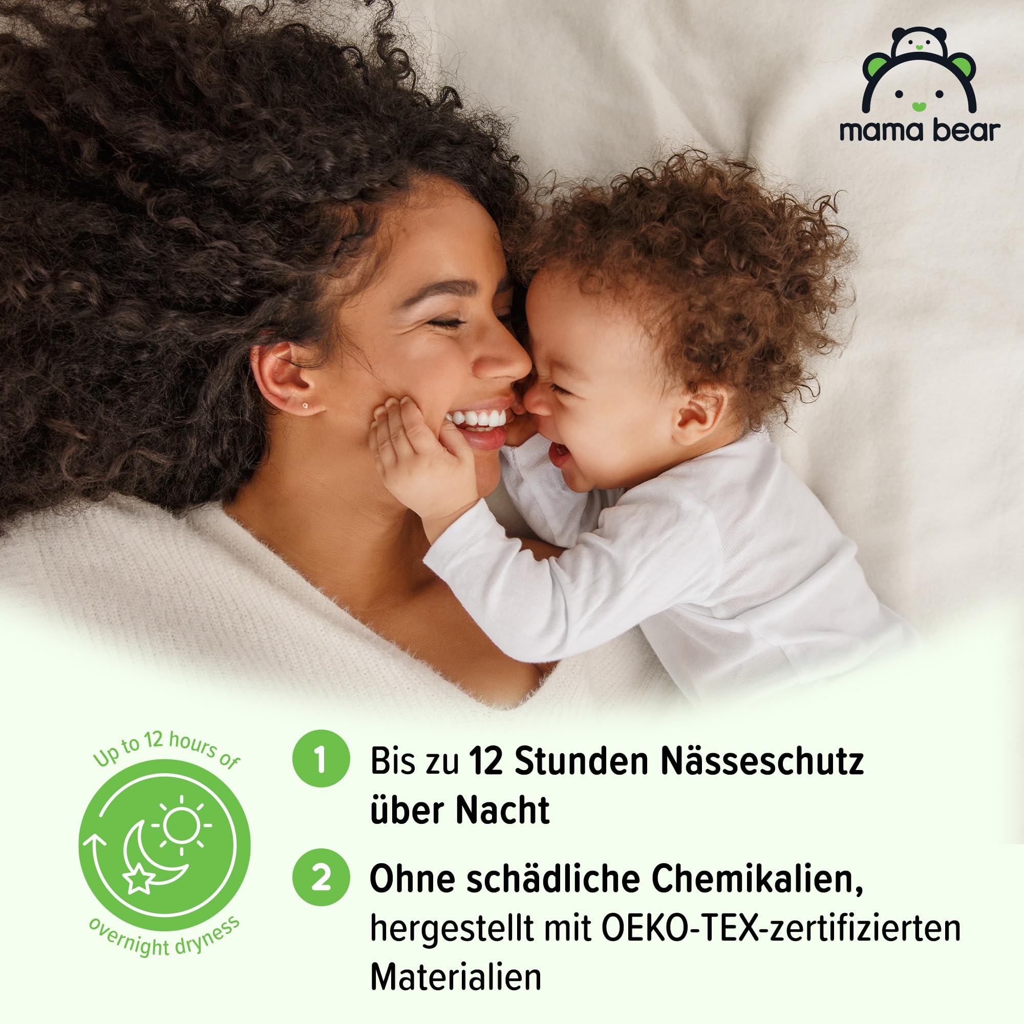 Amazon-Marke: Mama Bear Disney Ultra Dry Windeln Größe 4+ (9-15 kg) - MONATSBOX, Weiß, 160 Stück (2 Packungen mit 80)