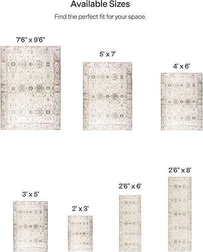 Miniatura 9 de ReaLife - Alfombra lavable a máquina, resistente a las manchas, sin desprendimientos, respetuosa con el medio ambiente, antideslizante, apta para