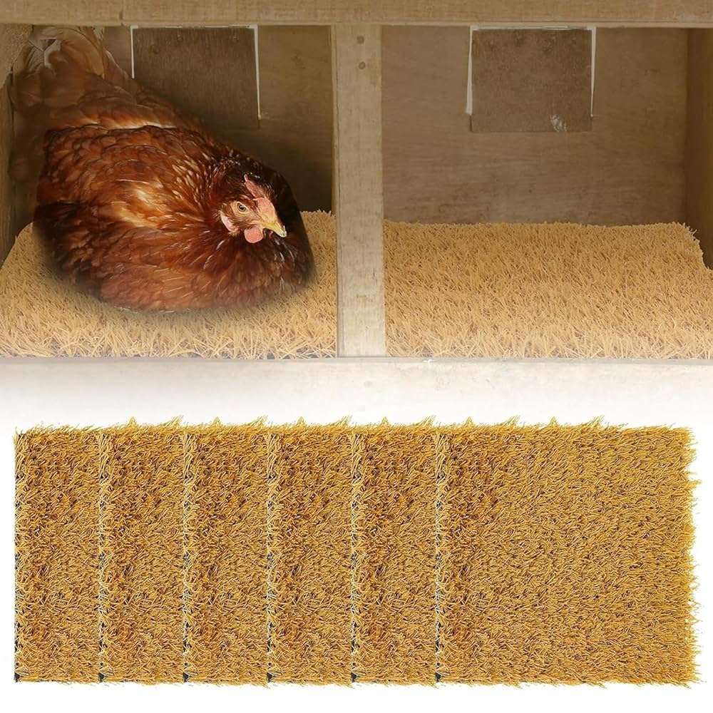 Chicken Nesting Pads - Chicken Coop Reusable Nesting Pads,Artificial Poultry Accessories For Farm Outdoor Indoor Homestead Garden Pasture Kitchen Winter Yard