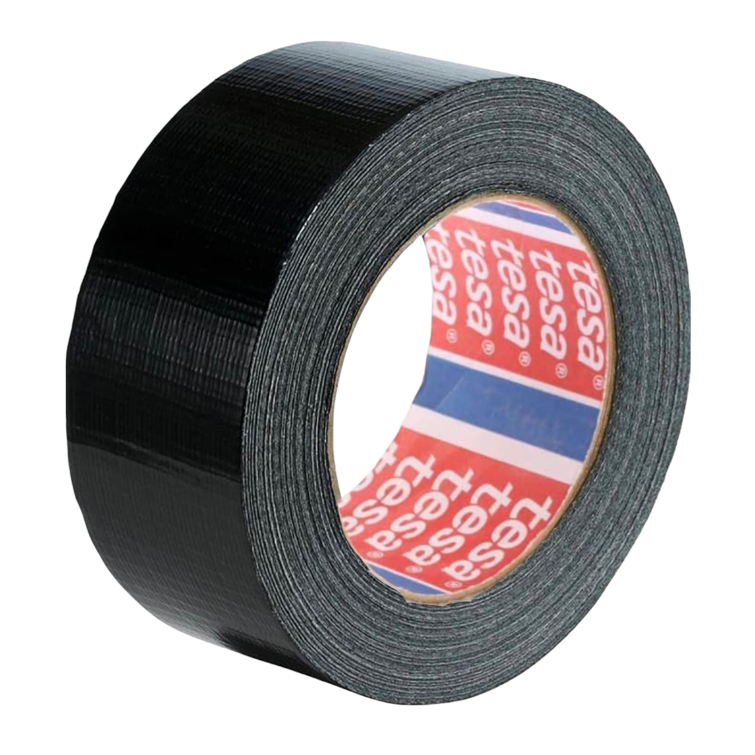 tesa 04610-00004-00 Fabric Tape Tesa® Duct Tape Black (L x W) 50 m x 50 mm 50 m