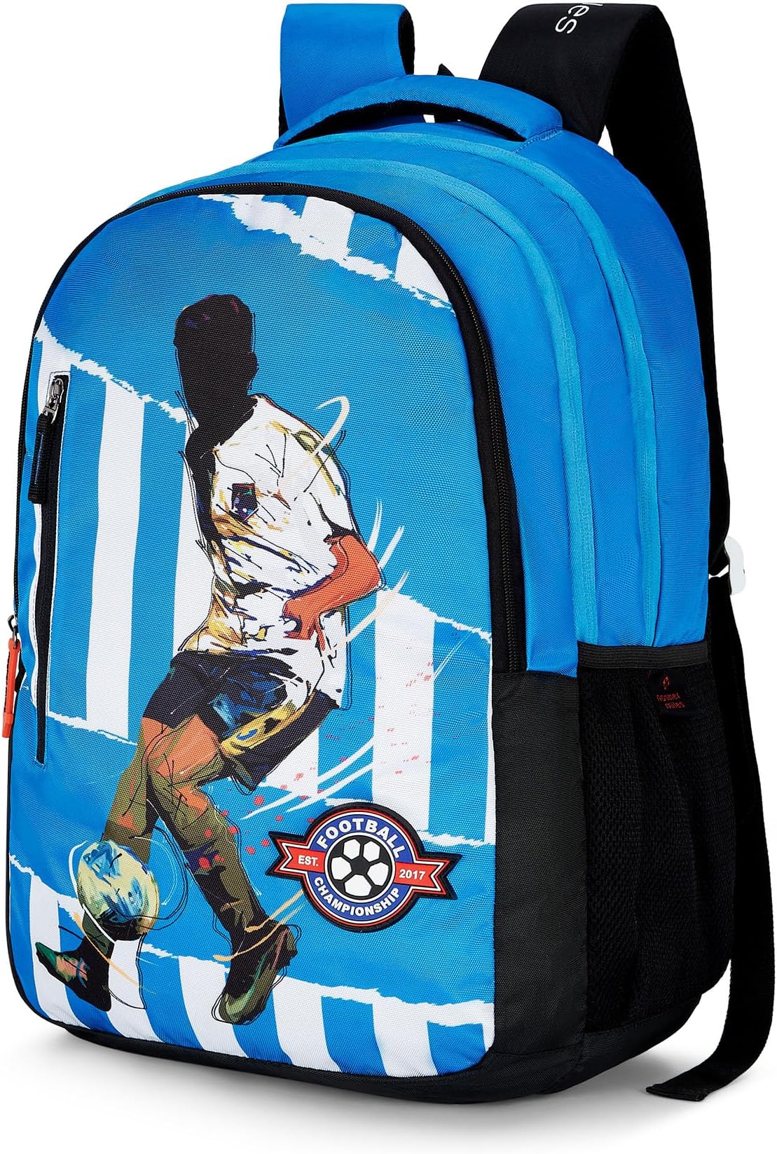 Nasher Miles Sport Backpack with multi Compartment and Rain Cover| Ideal for Casual, College, School Bags for Boys & Girls