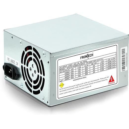 FRONTECH 450W Power Supply Unit