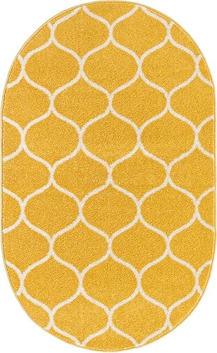 Miniatura 500 de Rugs.com Lattice Frieze Collection Alfombra – 4 x 6 pies, alfombra mediana negra perfecta para salas de estar, comedores grandes, planos abiertos