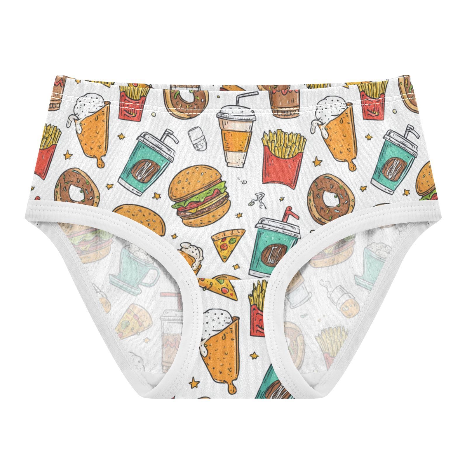 Dussdil Girls Panties Underwear Girls Panty Briefs Cotton Training Undies Size 2 3 4 5 6 7 8t