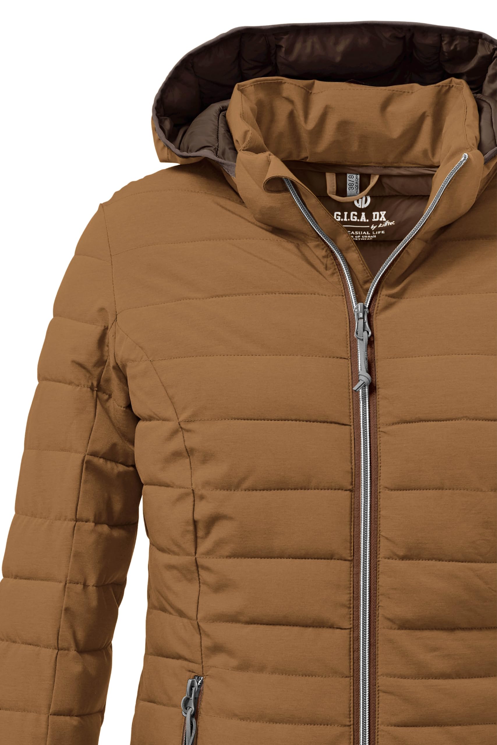 G.I.G.A. DX Uyaka Chaqueta acolchada/chaqueta funcional informal con aspecto de plumón y capucha desmontable con cremallera Women´s