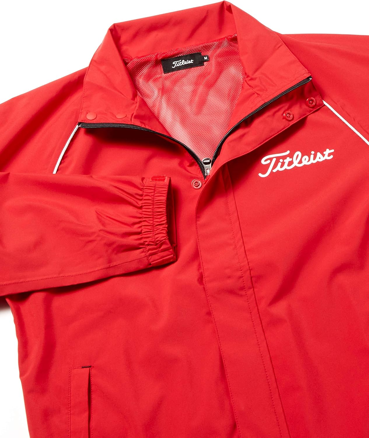 Titleist レインウェア 赤 新品未使用】タイトリストレインウェア 上下