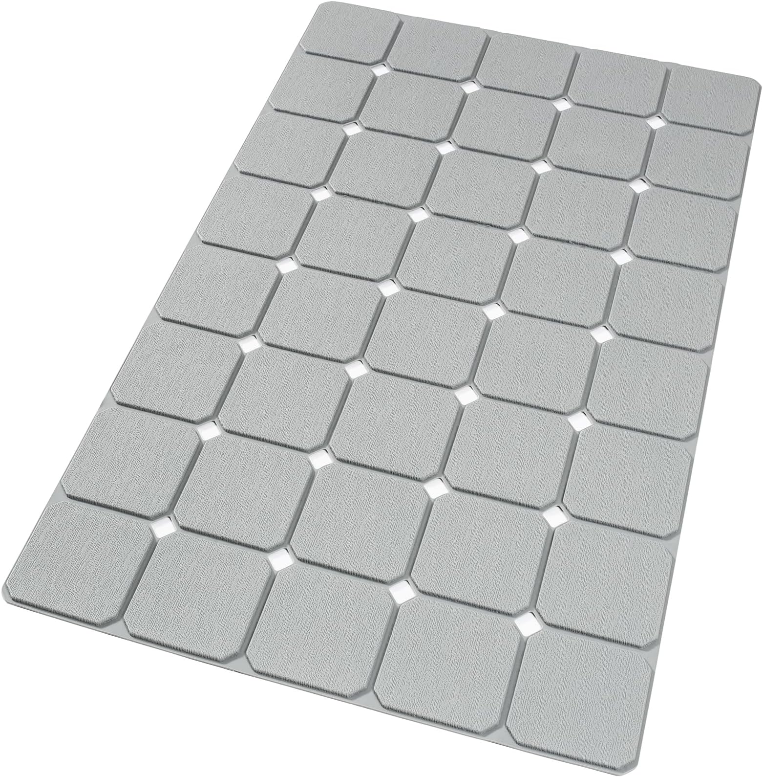 European Coatings Non Slip Bath Mat NO Suction Cups for
