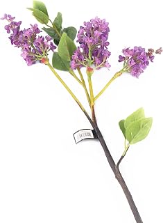 Floral Elegance F084PUL - Vástago, Lila Artificial, 76 cm, Color Morado