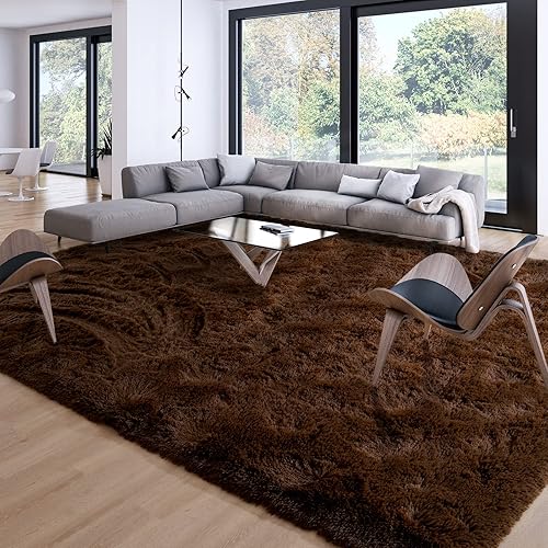 Merelax - Tapete moderno grande afelpado para habitación, sala, habitación de niños y guardería, tapete decorativo suave, cómodo y antideslizante