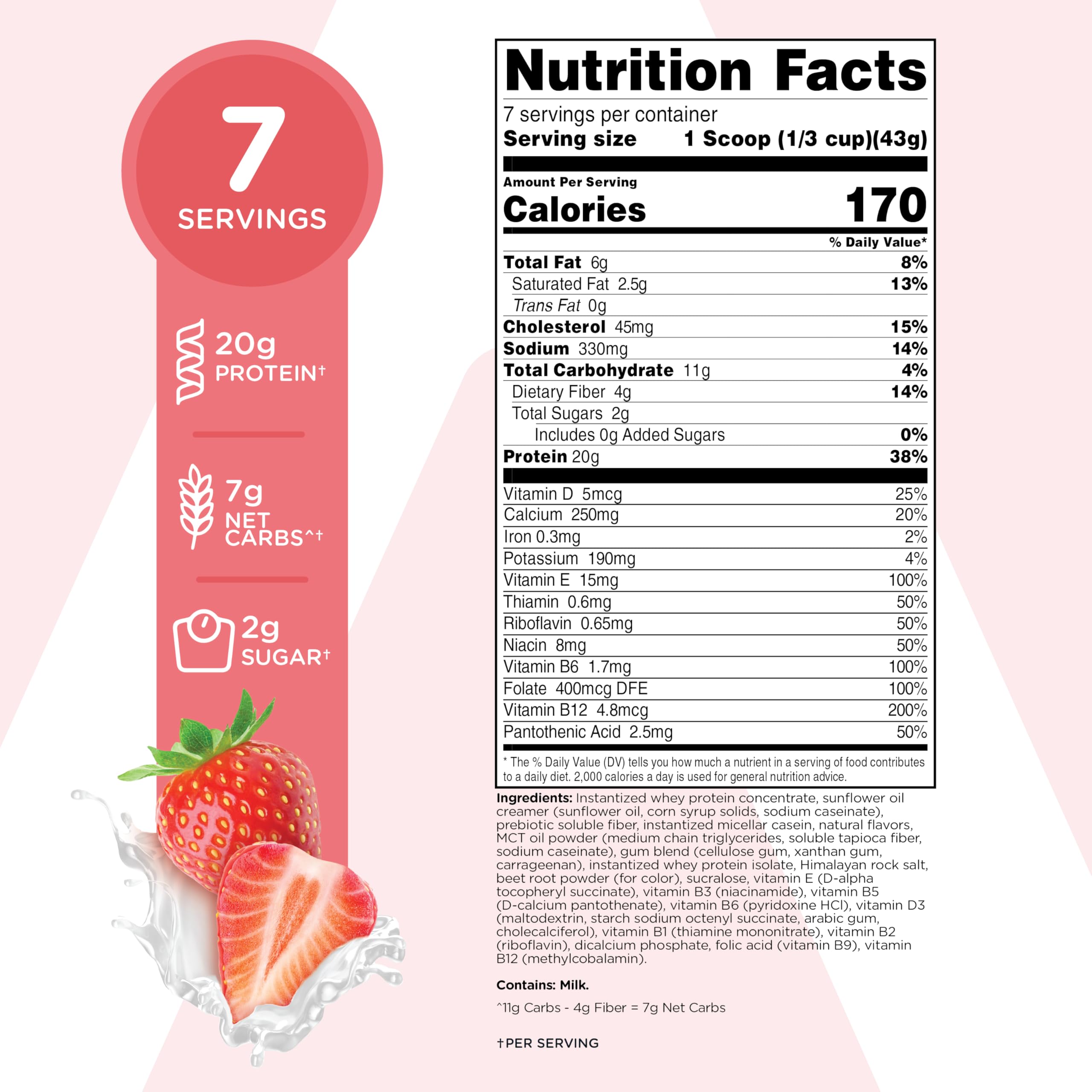 Amazon.com: TransformHQ Meal Replacement Shake Powder 7 Servings