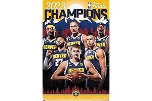 Trends International NBA Denver Nuggets 2023 Western Conference Champions