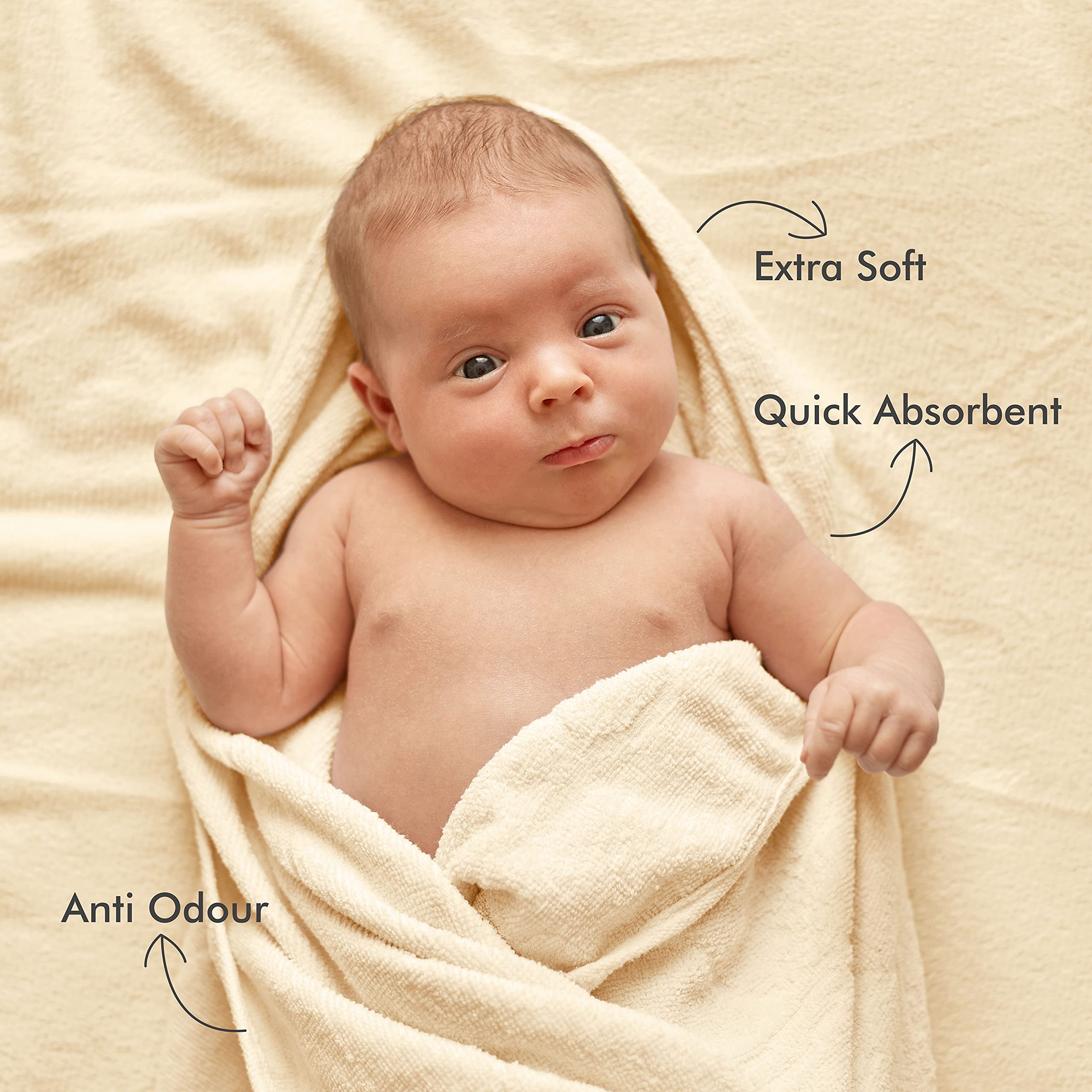 Spread Spain Bamboo Bath Towels - Soft & Absorbent -27
