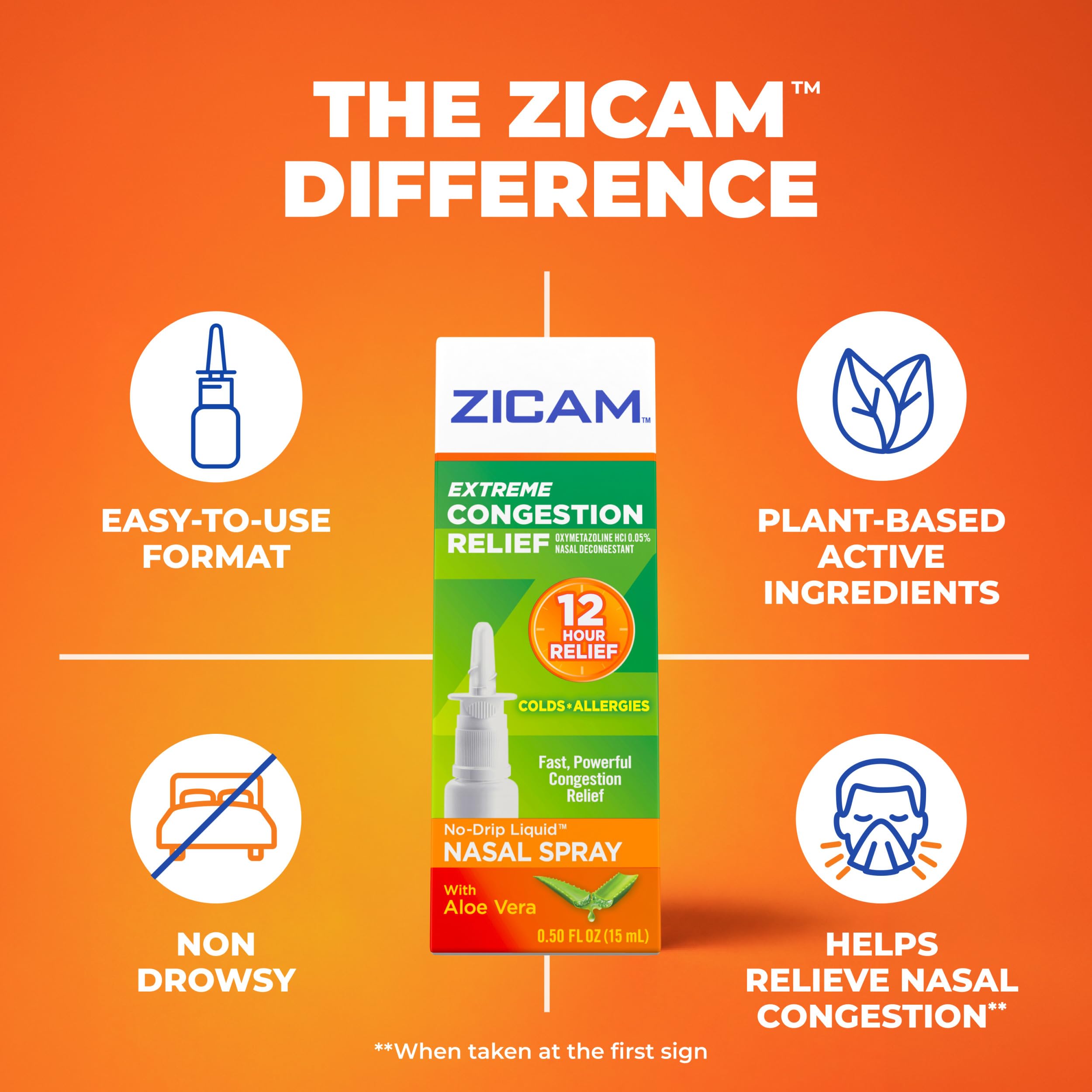 Zicam Extreme Congestion Relief Nasal Spray, Aloe Vera, 0.50 Fl Oz — Amazon image 9