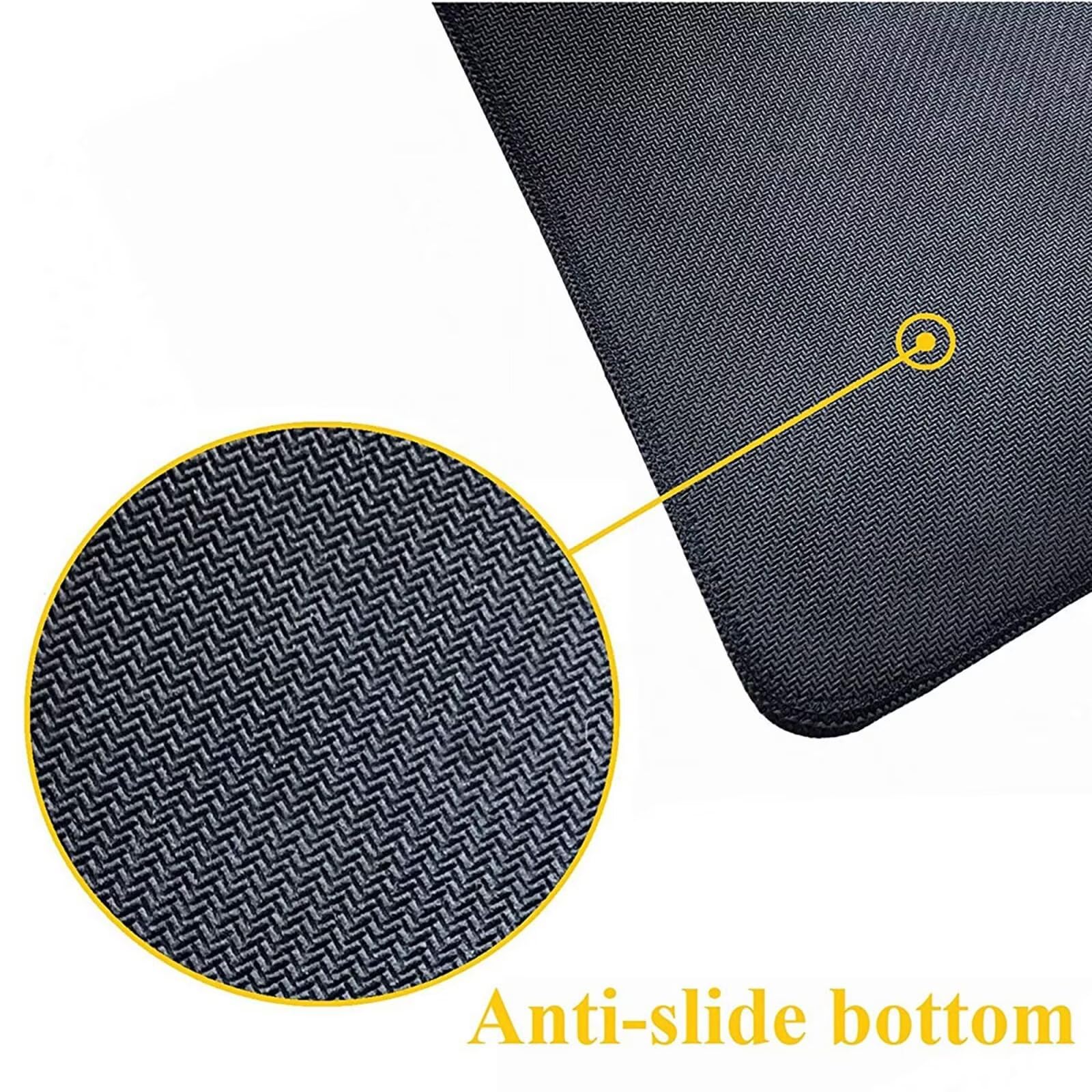 Podkładka pod mysz XXL, 1400 x 600 mm, gamingowa podkładka pod mysz z przyszytymi krawędziami, antypoślizgowa, gumowa podstawa, podkładka na biurko, poprawia precyzję i prędkość, akcesoria gamingowe