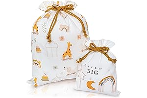 Reusable Fabric Gift Wrap: Gather & Knot Drawstring Gift Bags