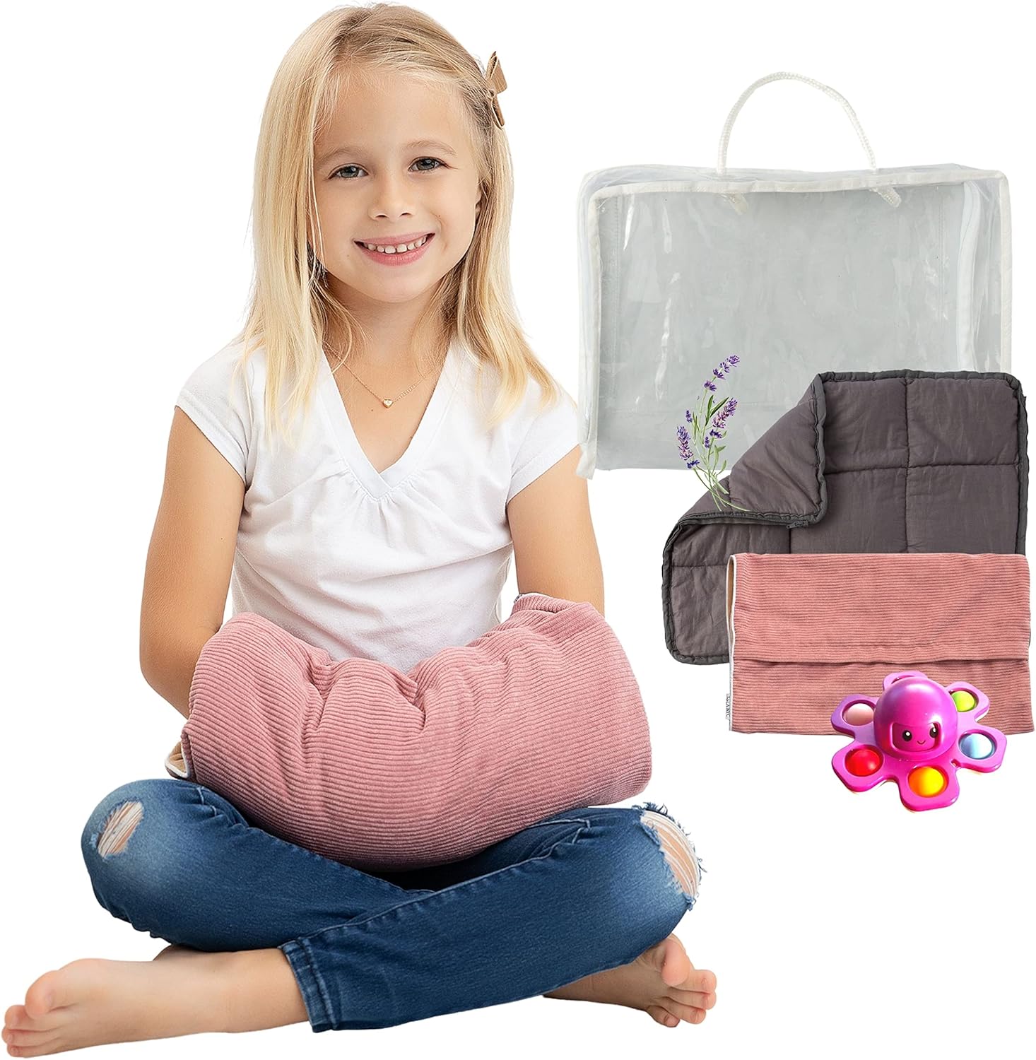 Weighted Lap Pad for Kids and Adults 4 pounds by TALA NYC