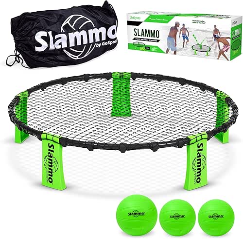 GoSports Slammo Game Set (Includes 3 Balls, Carrying Case and