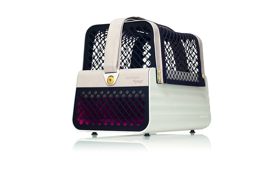 4Pets 犬用 猫用 キャリー ペントハウス ロサンゼルス ホワイト Amazon.co.jp: 4Pets ペントハウス ペット キャリー