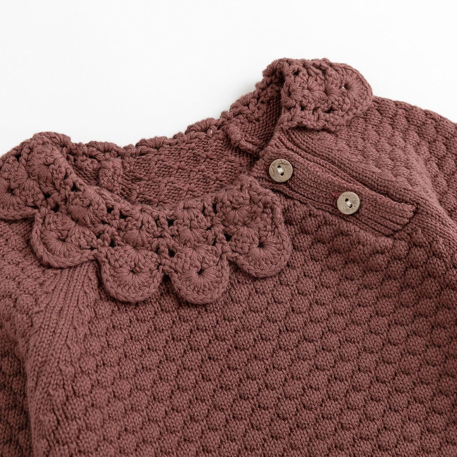 Curipeer Baby Girl Sweater Long Sleeve Knit Toddler Pullover Sweater Soft Crewneck Top for 2T-6T - Image 4